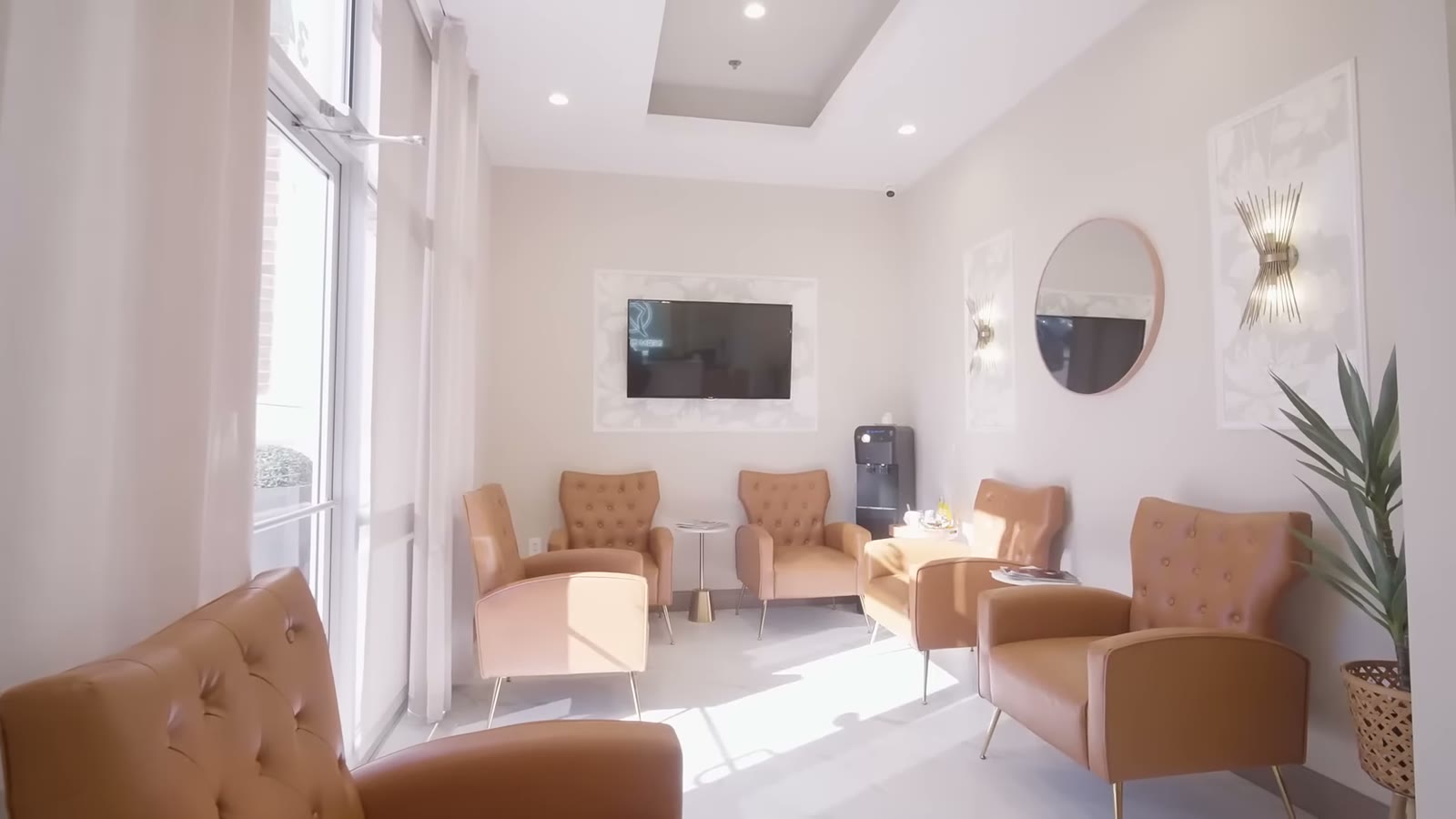 Patient lounge at an ANEWU office